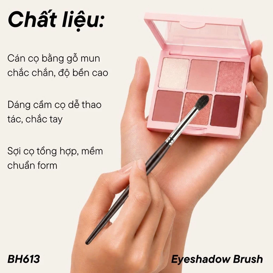Cọ Tán Mắt BH Cosmetics Eyeshadow Brush BH613